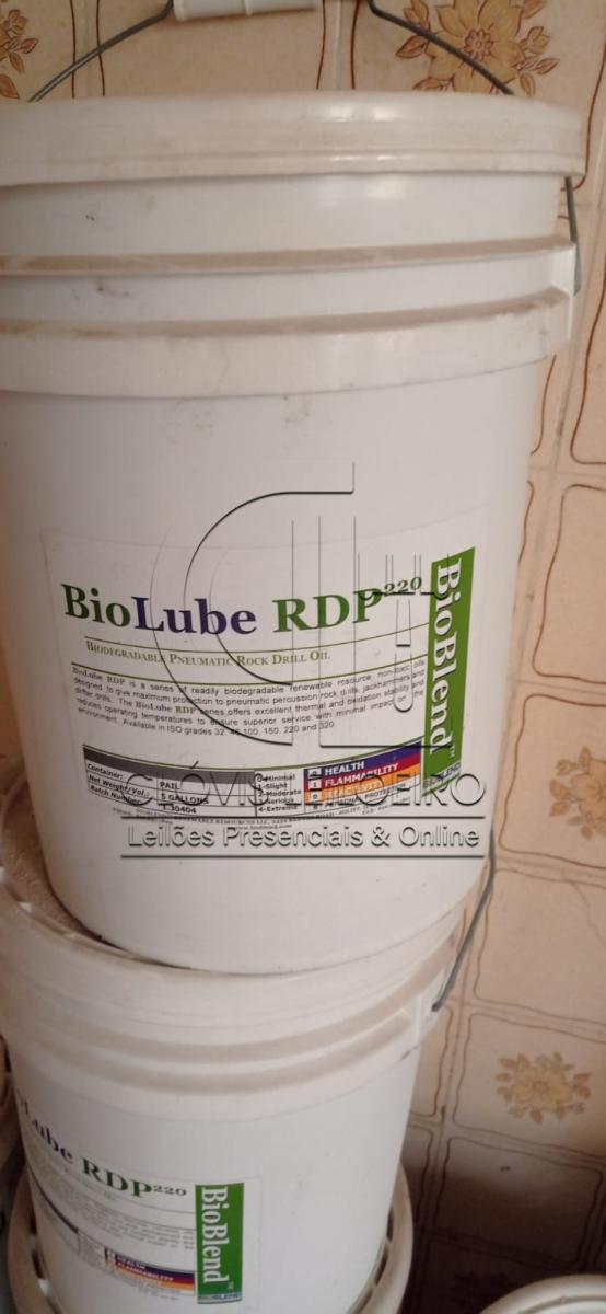 12  bombonas de BIOLUB RDP 100 55 GAL